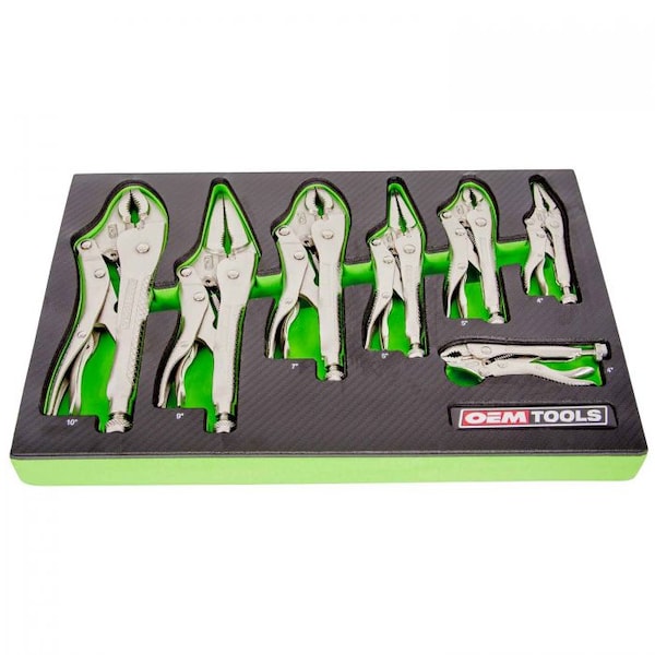 7 Piece Locking Pliers Set